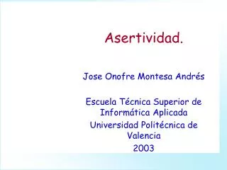 asertividad