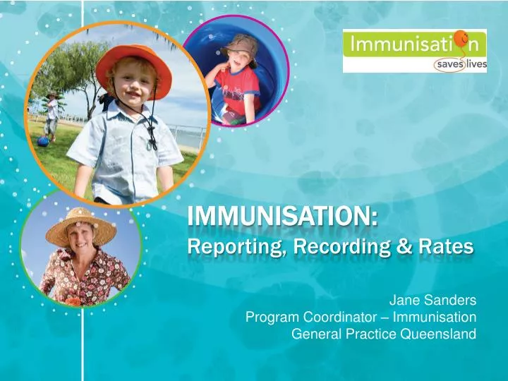 immunisation reporting recording rates