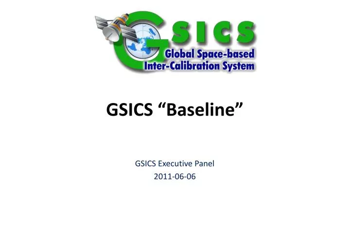 gsics baseline