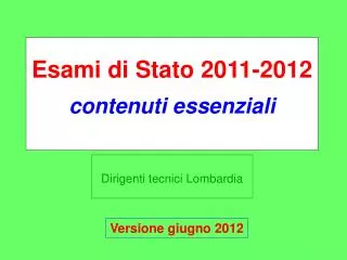 dirigenti tecnici lombardia