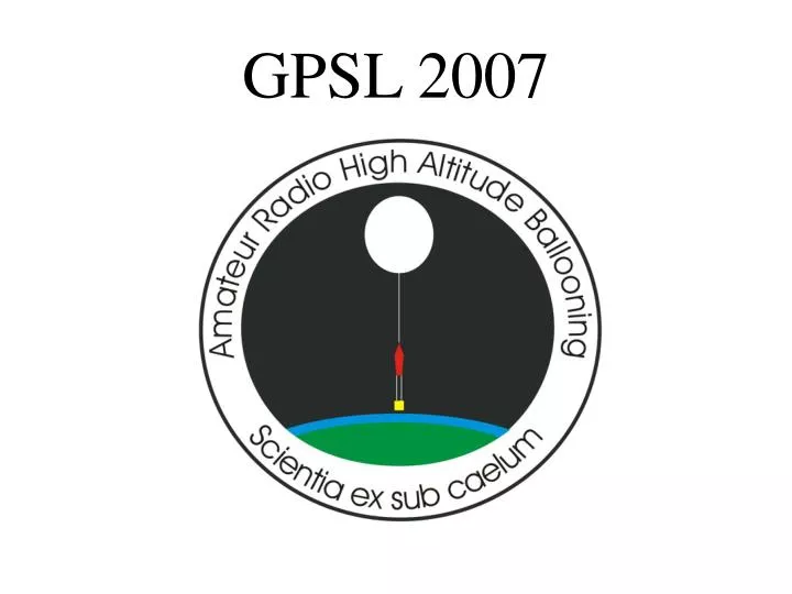 gpsl 2007
