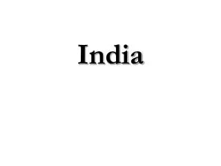 india