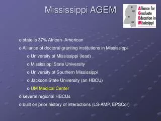 Mississippi AGEM