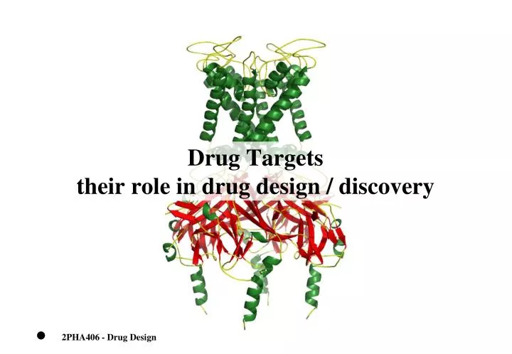 drug targets their role in drug design discovery