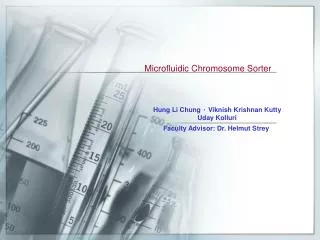 Microfluidic Chromosome Sorter