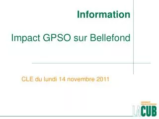 cle du lundi 14 novembre 2011