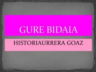 gure bidaia