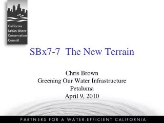 SBx7-7 The New Terrain