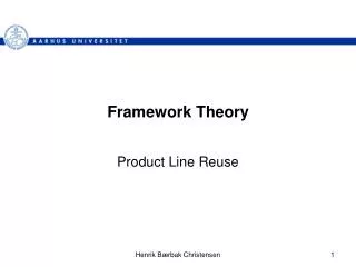 Framework Theory