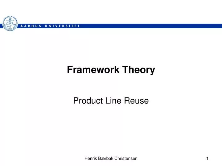 framework theory