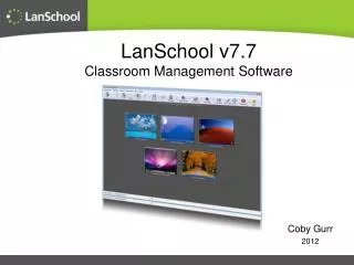 LanSchool v7.7 Classroom Management Software