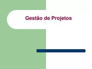 gest o de projetos