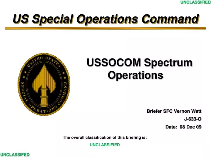 ussocom spectrum operations