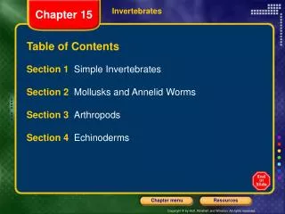 Invertebrates