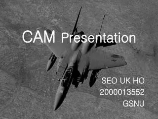CAM Presentation