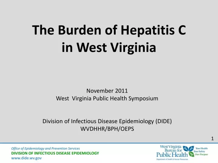 the burden of hepatitis c in west virginia