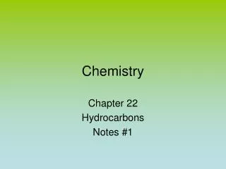 chemistry