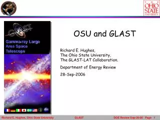 Gamma-ray Large Area Space Telescope