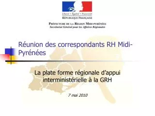 r union des correspondants rh midi pyr n es
