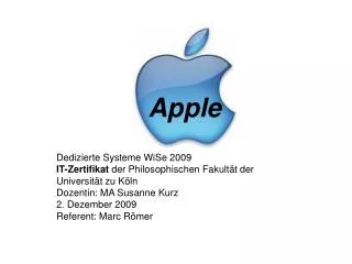 apple