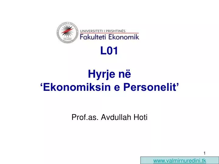 l01 hyrje n ekonomiksin e personelit