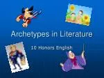 Archetypes in Literature