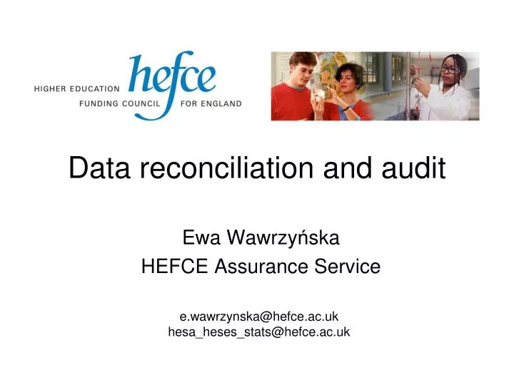 data reconciliation and audit