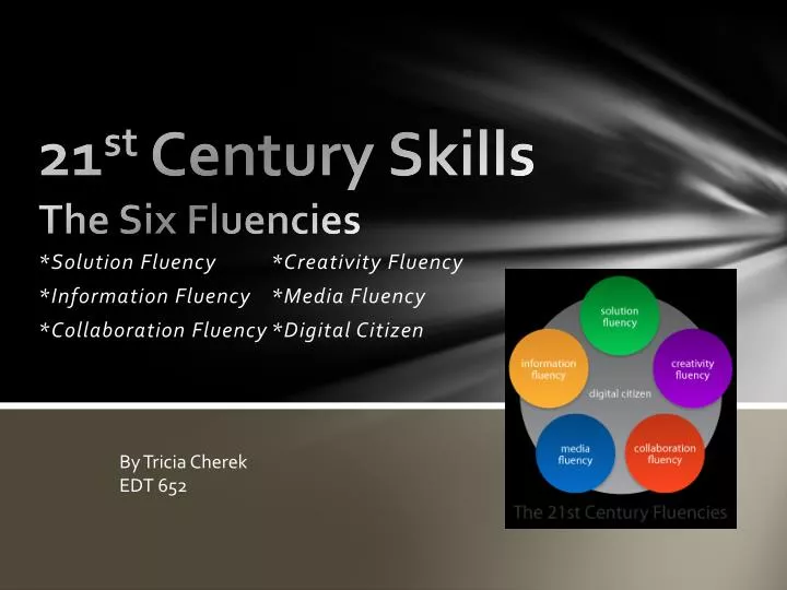 21 st century skills the six fluencies