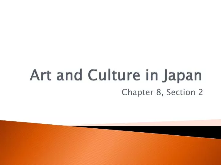 art and culture in japan