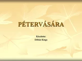 p terv s ra