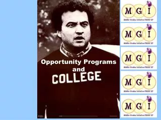 Opportunity Programs and