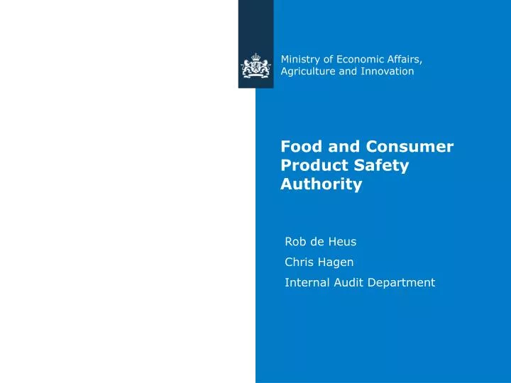 food and consumer product safety authority
