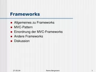 frameworks