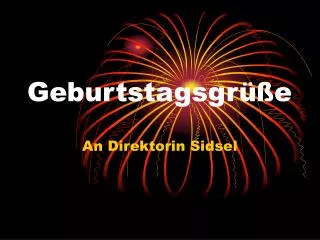 geburtstagsgr e