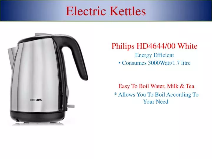 electric kettles