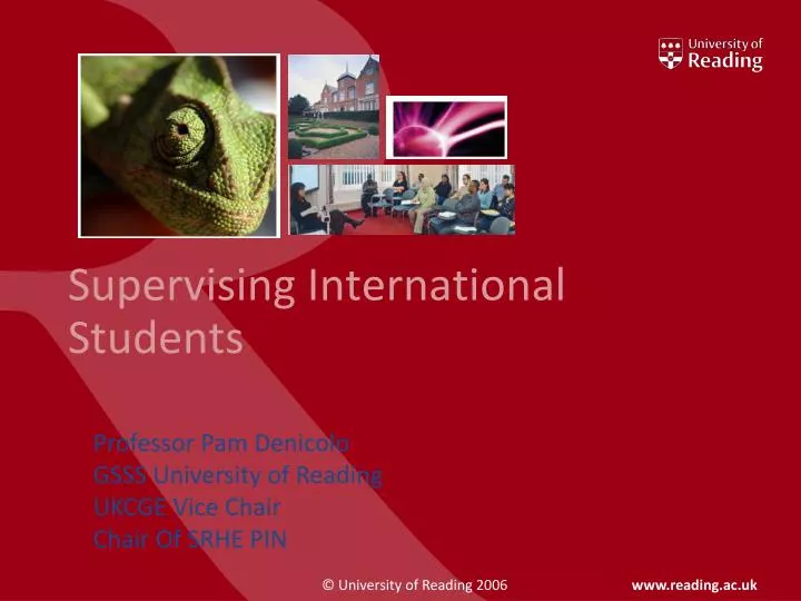 supervising international students