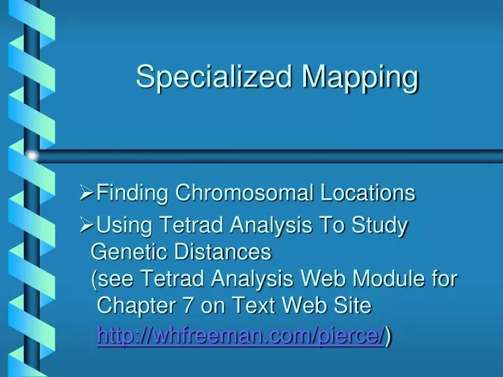 specialized mapping