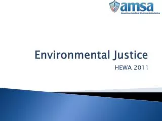 Environmental Justice