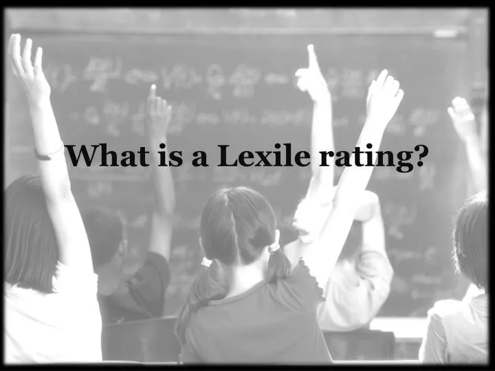 what is a lexile rating