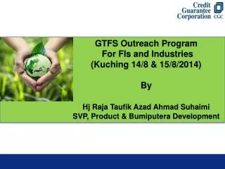 GTFS Outreach Program For FIs and Industries