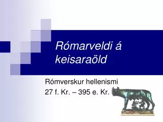 r marveldi keisara ld