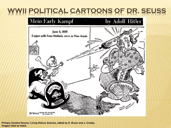 wwii political cartoons of dr seuss