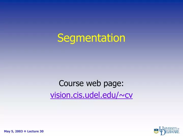 segmentation