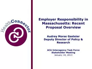 Employer Responsibility in Massachusetts