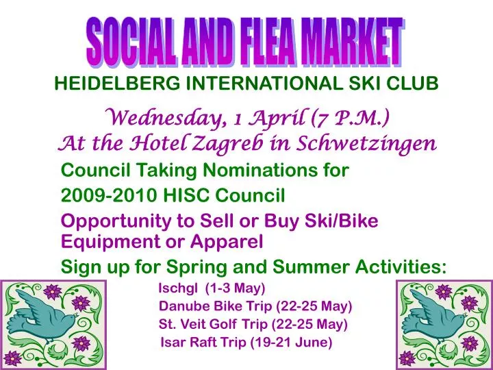 heidelberg international ski club