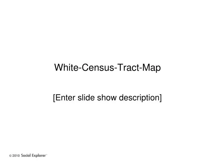 white census tract map