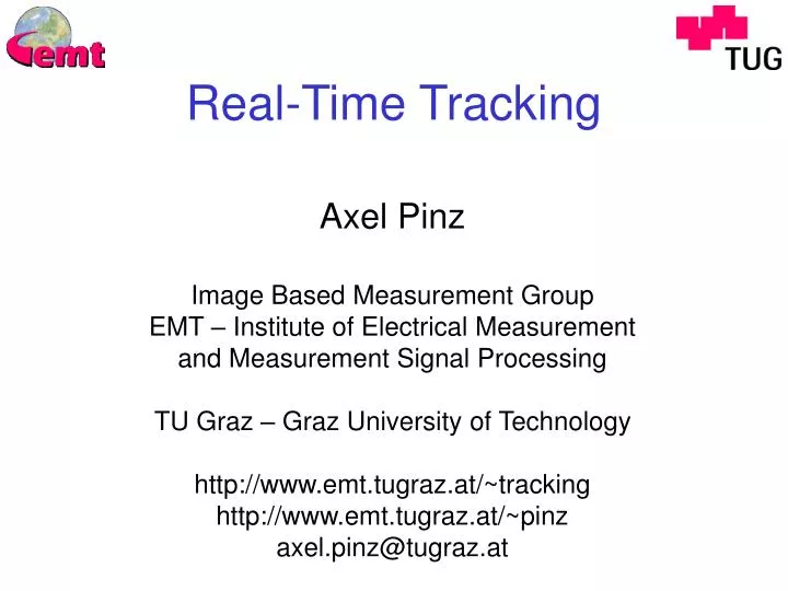 real time tracking