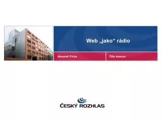 web jako r dio