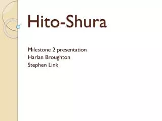Hito-Shura