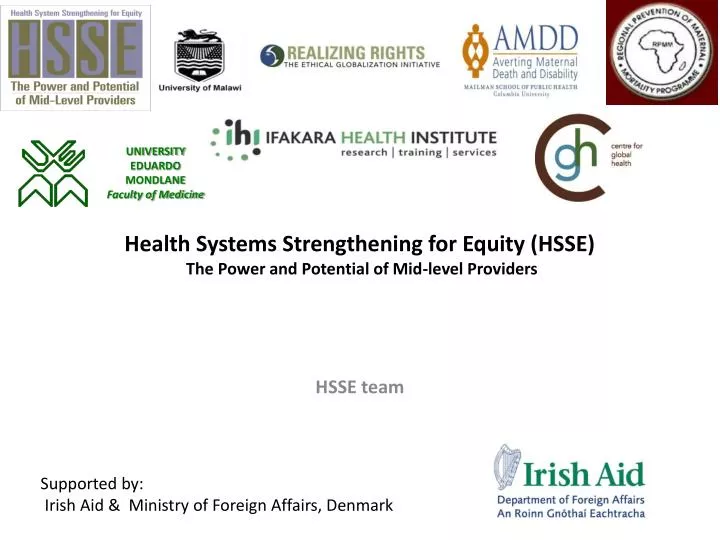 health systems strengthening for equity hsse the power and potential of mid level providers